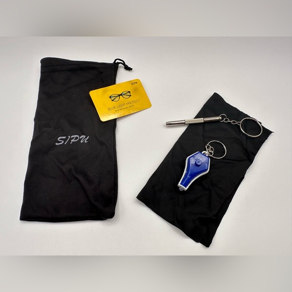 SIPU Blue Light Blocking Glasses, Computer Glasses (2pack w/Accessories) - Picture 8 of 11